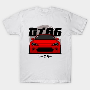 Red GT 86 Front T-Shirt